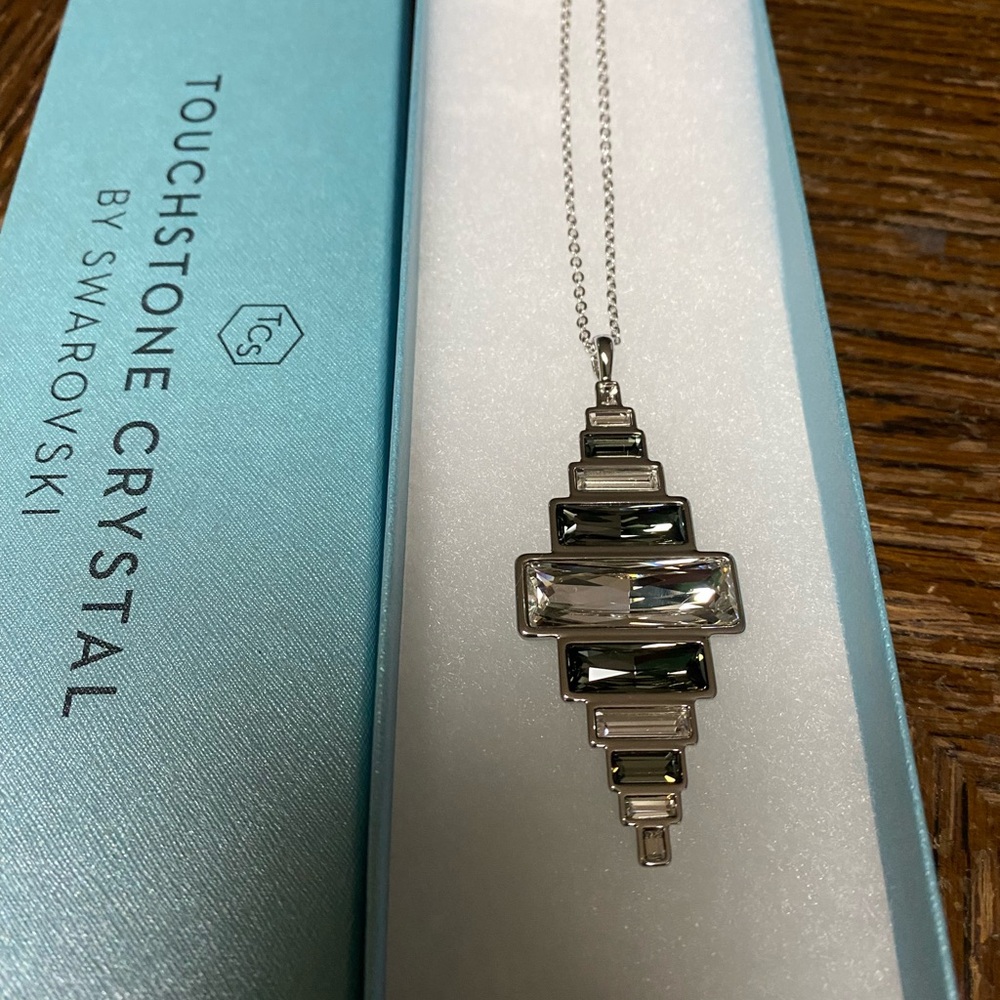 Touchstone Crystal Cyclone Necklace